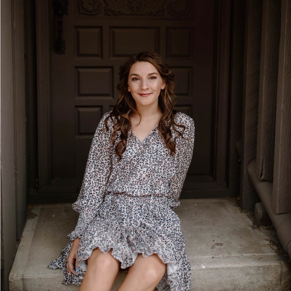 Wore this dress for senior pics and never wore it again
